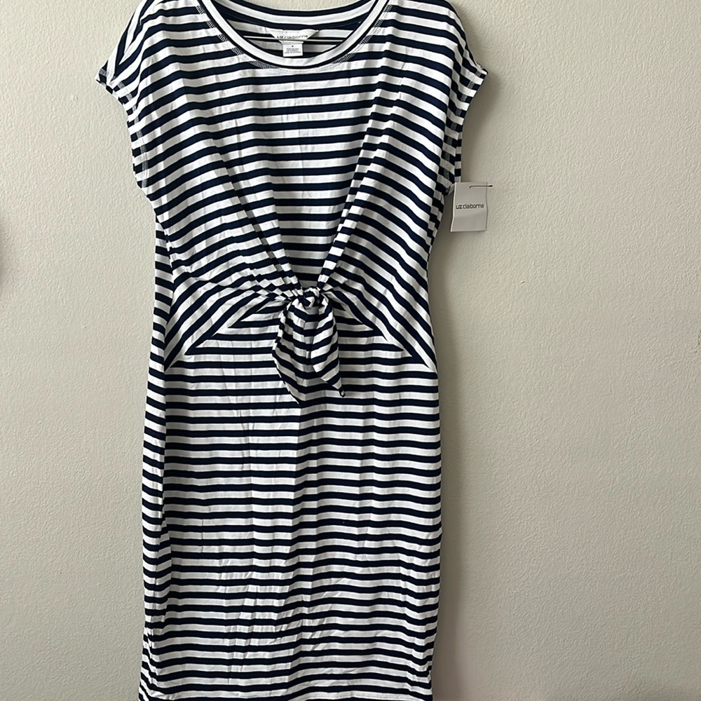 Liz Claiborne stripped dress size S